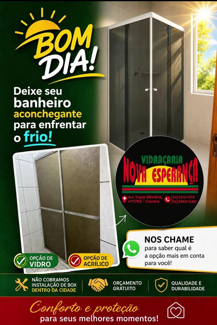 VIDRAÇARIA NOVA ESPERANÇA